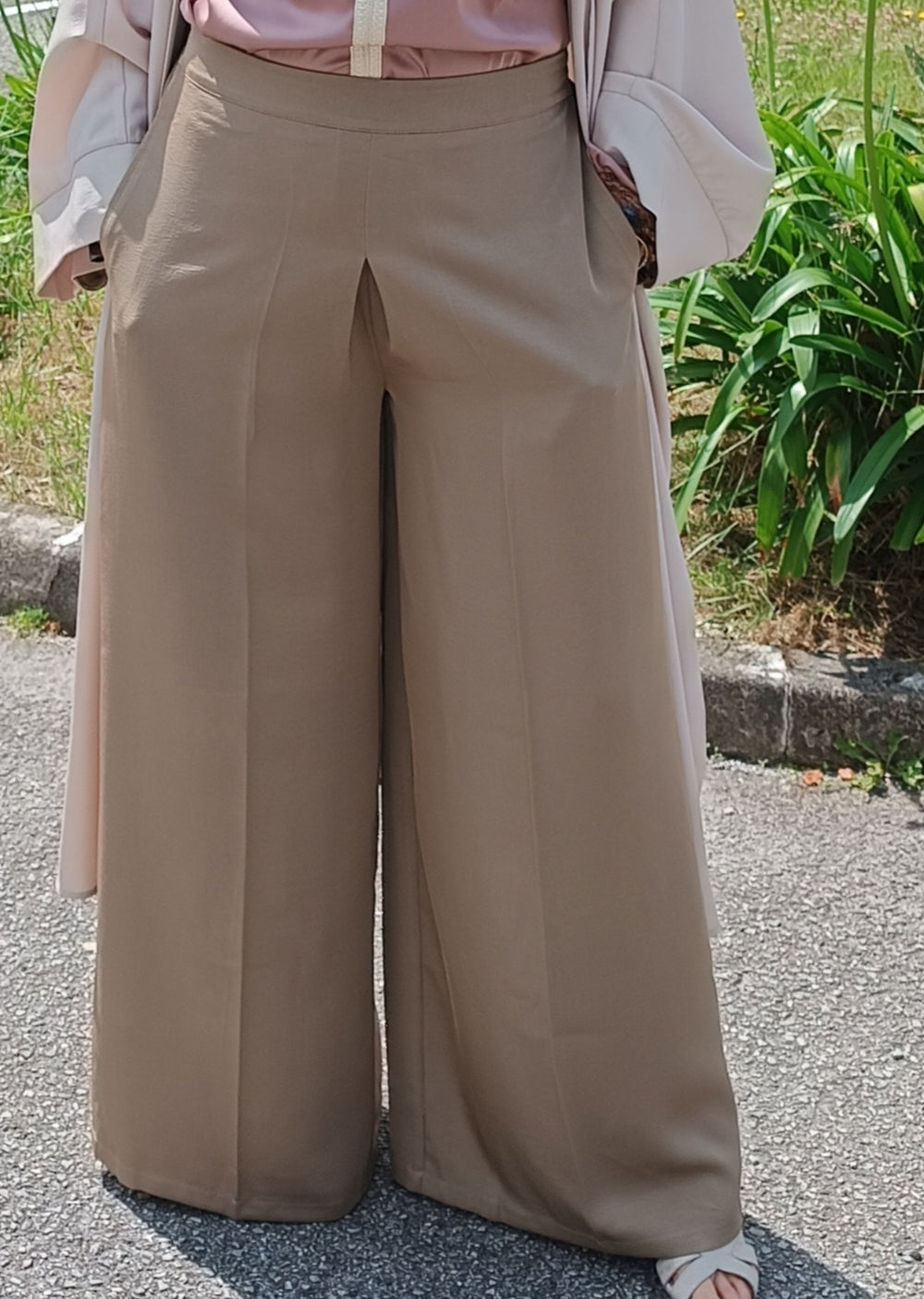 Pantalon large hyper classe