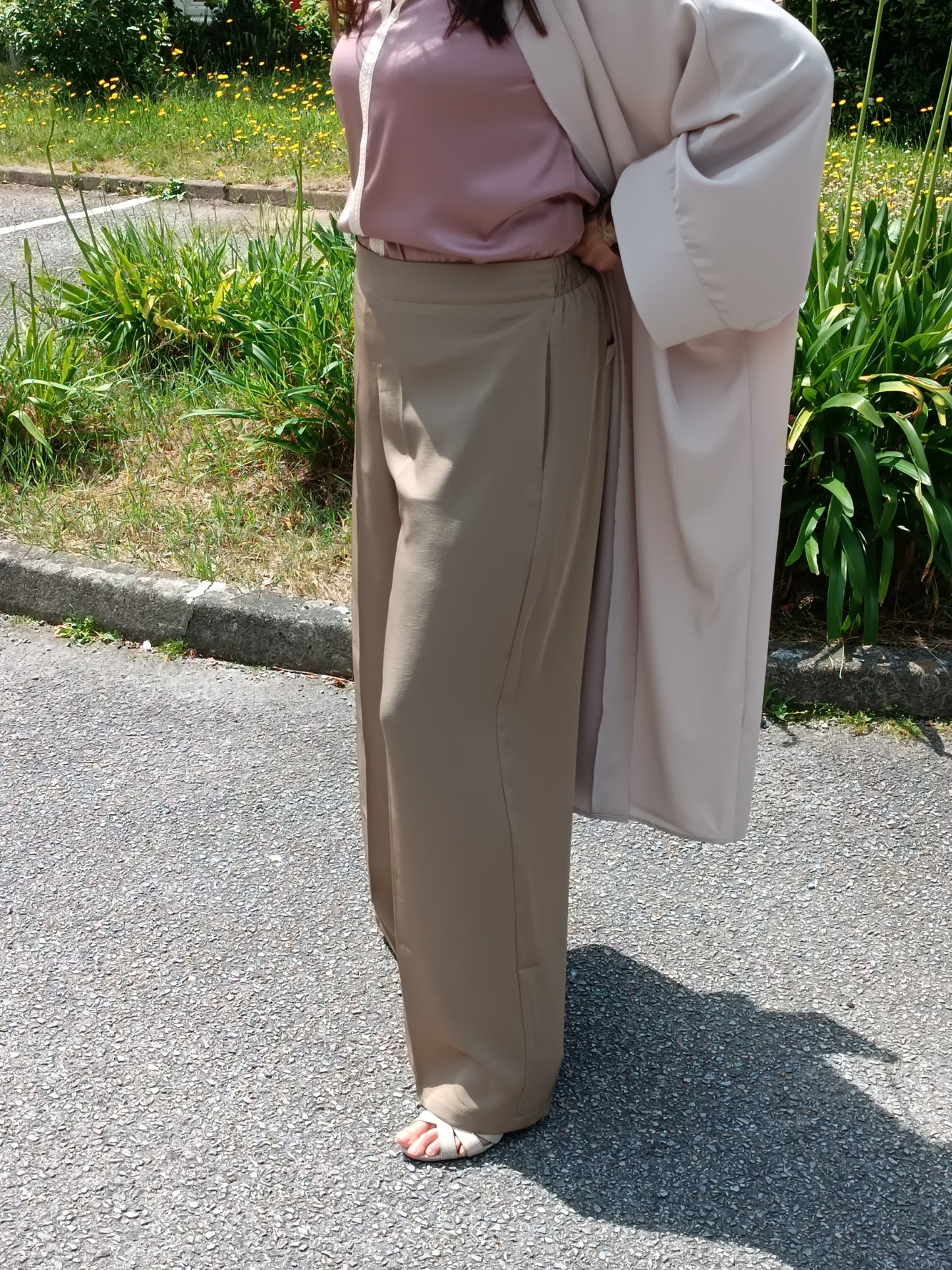Pantalon large hyper classe