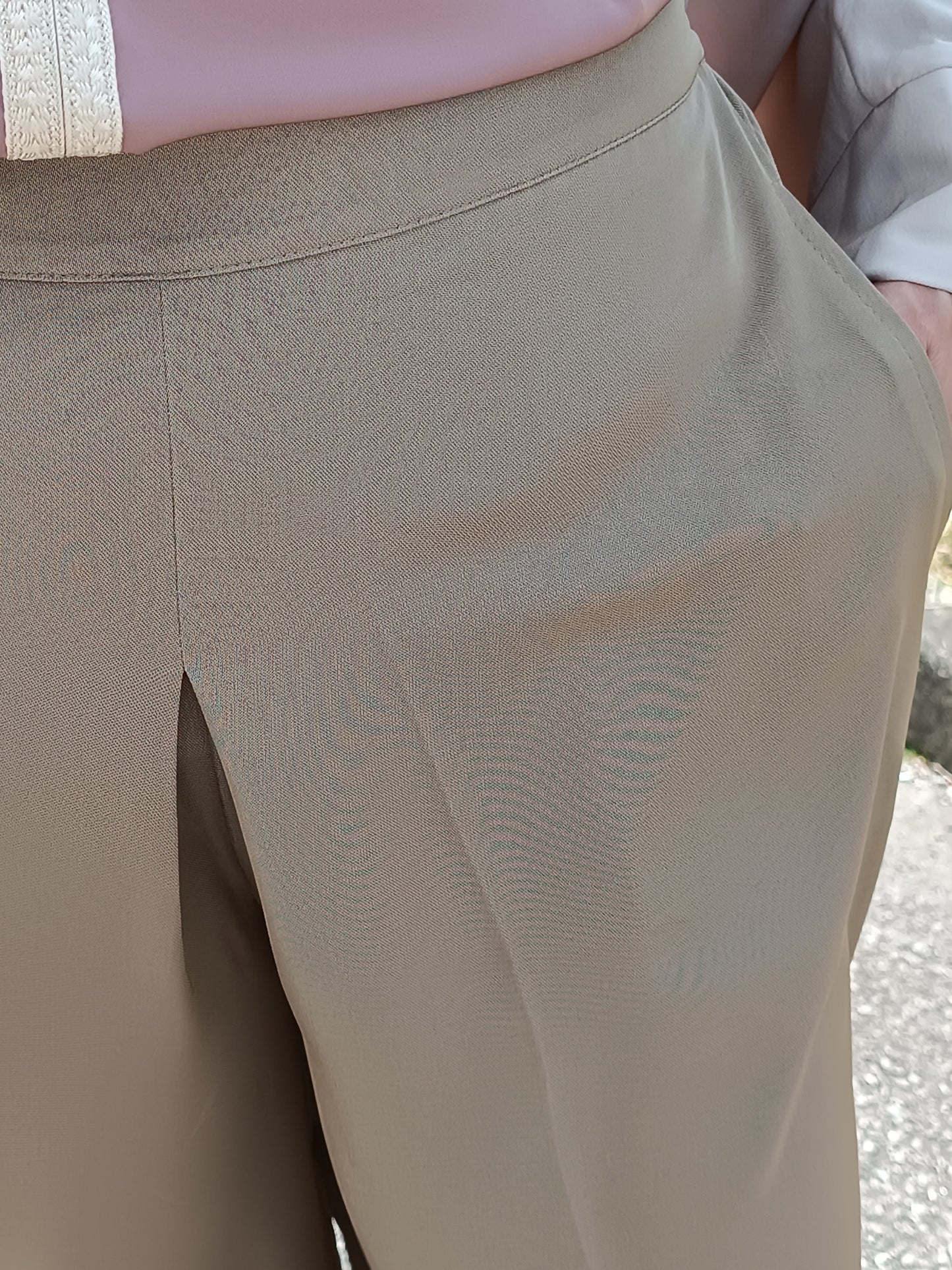 Pantalon large hyper classe