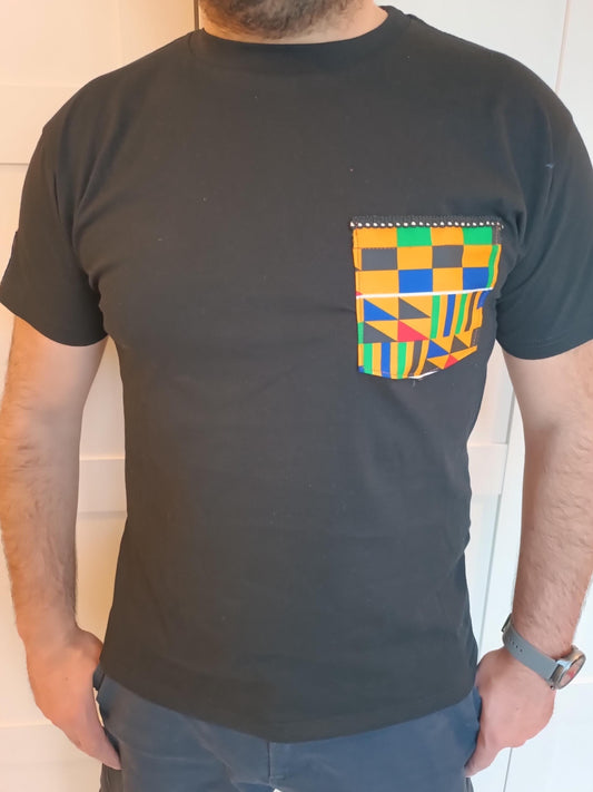 T-Shirt personnalisé avec empiècement imprimé