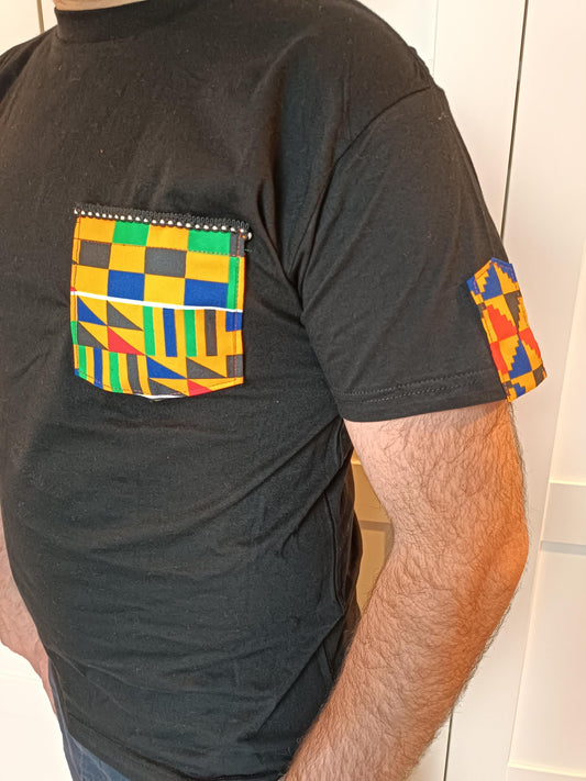 T-Shirt personnalisé avec empiècement imprimé